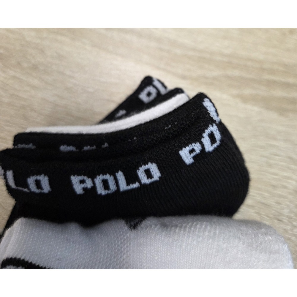 Polo Ralph Lauren Women's Ankle Socks 6 pack Multi Designs size 9-11 new - Picture 7 of 9